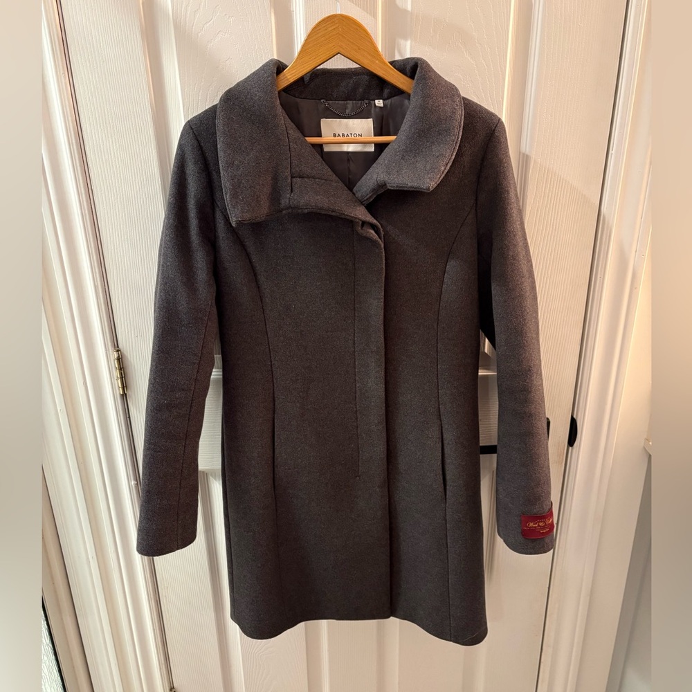 Babaton Women's Dark Gray Trench Coat